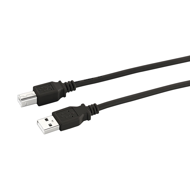 USB 2.0 High-Speed Anschlusskabel, 1,8 m, schwarz