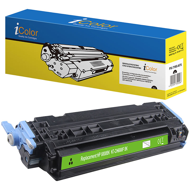 HP Q6000A Toner- Rebuilt- black