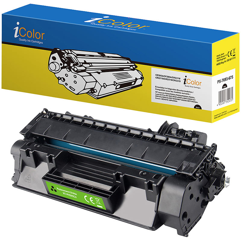 Kompatibler Toner für HP CE505A / No.05A, schwarz