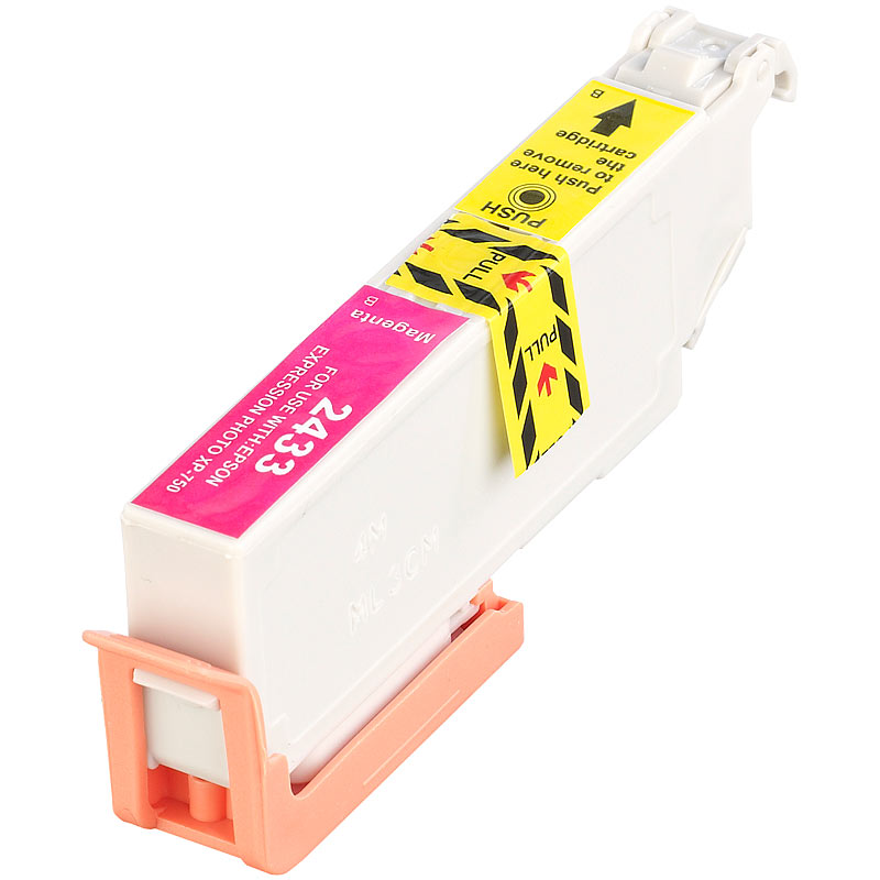 Tintenpatrone für Epson (ersetzt T2433 / 24XL), magenta