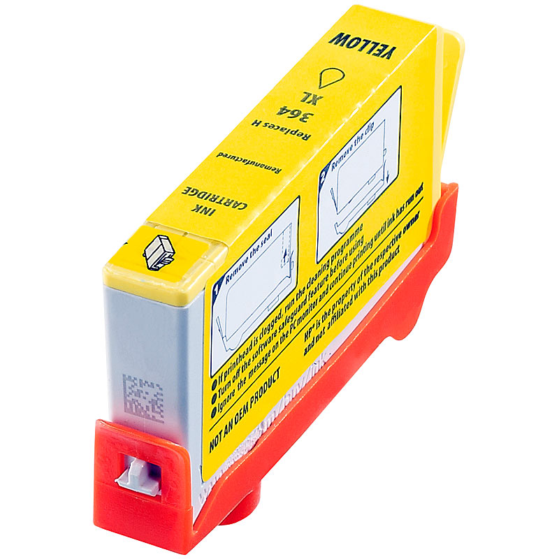 Patrone für HP (ersetzt CB325EE, No.364XL), yellow