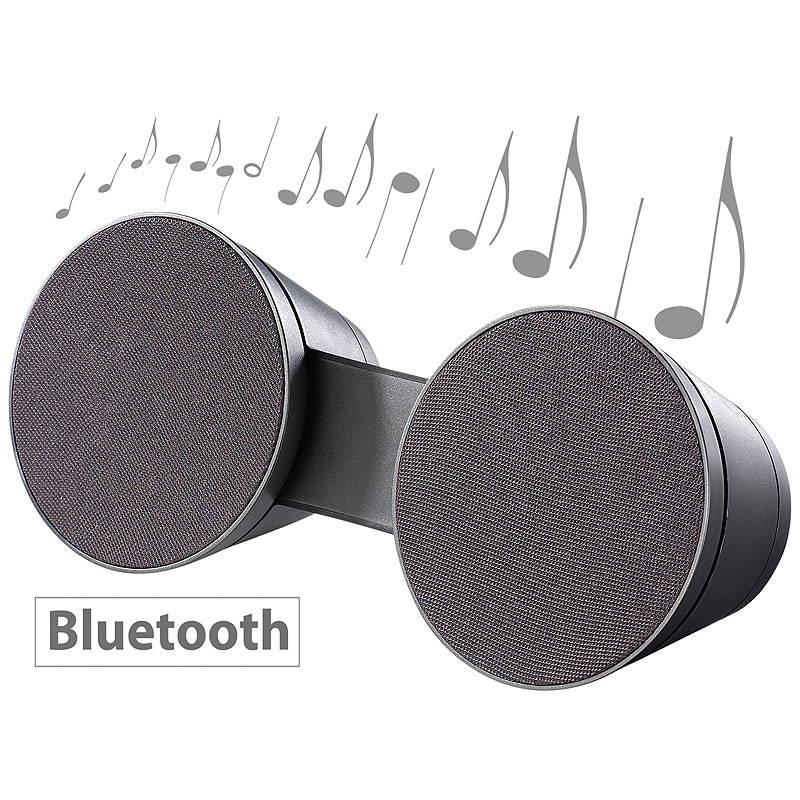 Portabler Stereo-Lautsprecher MSS-410.bt mit  Bluetooth, 15 Watt
