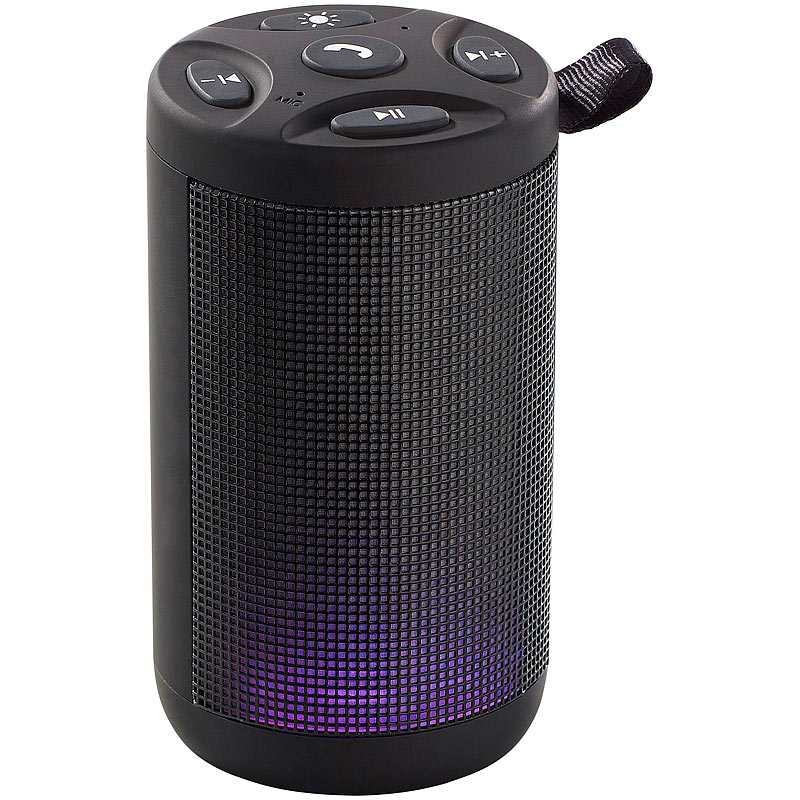 Musikbox: Lautsprecher & MP3-Player mit Bluetooth, Radio, Lichtimpulsen, 6 Watt | eBay