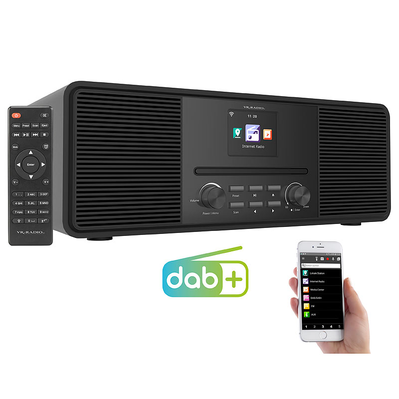 VRRadio mit CDPlayer, DAB+/FM