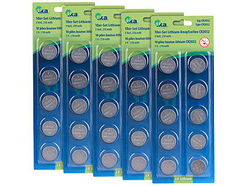 5x 5er-Sparpaket Lithium-Knopfzellen CR2032(BIOS-Zelle), 3V 5x 5er-Sparpaket Lithium-Knopfzellen CR2032(BIOS-Zelle), 3V