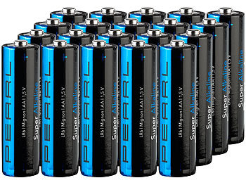 Super-Alkaline-Batterien Mignon 1,5V Typ AA, 20 Stück Super-Alkaline-Batterien Mignon 1,5V Typ AA, 20 Stück