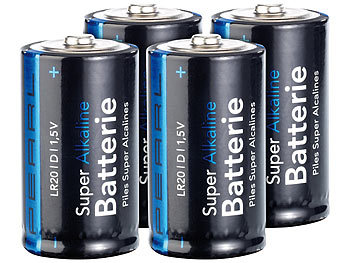 Sparpack Alkaline Batterien Mono 1,5V Typ D im 4er-Pack Sparpack Alkaline Batterien Mono 1,5V Typ D im 4er-Pack