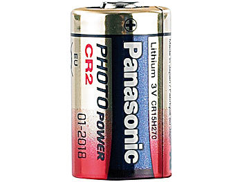 Photo-Lithium-Batterie CR2, 3V, 850 mAh Photo-Lithium-Batterie CR2, 3V, 850 mAh