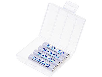 Eneloop Micro AAA 800 mAh Akkubatterie, ready to use, 4er-Box Eneloop Micro AAA 800 mAh Akkubatterie, ready to use, 4er-Box