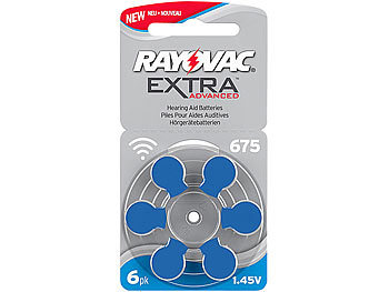 Hörgeräte-Batterien 675 Extra Advanced 1,45V 640 mAh, 6er-Pack Hörgeräte-Batterien 675 Extra Advanced 1,45V 640 mAh, 6er-Pack