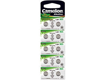 Knopfzelle AG5 / 393 / LR48 / LR74 1,5V 66 mAh, 10er-Blister Knopfzelle AG5 / 393 / LR48 / LR74 1,5V 66 mAh, 10er-Blister