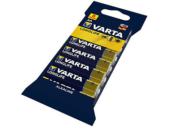 Longlife Alkaline-Batterie, Typ AA / Mignon / LR6, 1,5 Volt, 8er-Set Longlife Alkaline-Batterie, Typ AA / Mignon / LR6, 1,5 Volt, 8er-Set