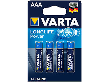 Longlife Power Alkaline-Batterie, Typ AAA/Micro/LR03, 1,5 V, 4er-Set Longlife Power Alkaline-Batterie, Typ AAA/Micro/LR03, 1,5 V, 4er-Set