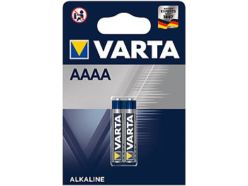 Electronics Alkaline-Batterie, Typ AAAA/Mini/LR61, 1,5 V, 2er-Set Electronics Alkaline-Batterie, Typ AAAA/Mini/LR61, 1,5 V, 2er-Set
