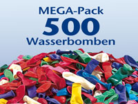 Playtastic Wasserbomben Mega-Pack 500 Stück