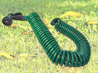 PEARL Gartenschlauch in Spiralform mit 15m Länge