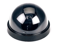 VisorTech Überwachungskamera-Attrappe Dome-Form