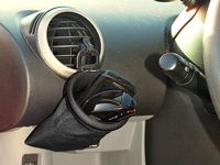 Lescars Neopren-Smart-Pocket -... praktische Tasche im Auto