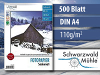 Schwarzwald Mühle 500 Blatt "Alabaster" matt 110 g/m²A4